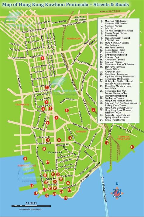 nathan road hong kong map.